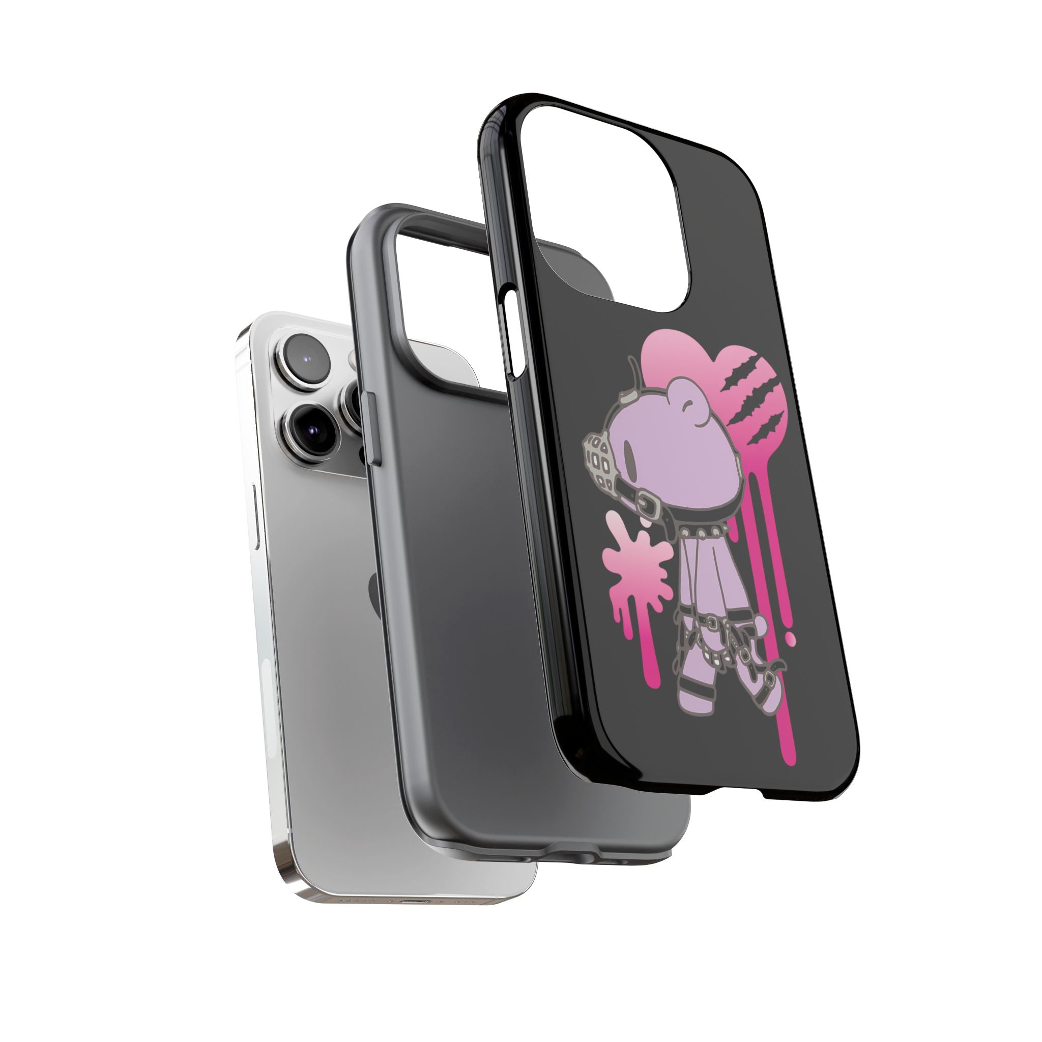 Gloomy Bear x DEDGRL6 "Jelly Heart" Tough Cases